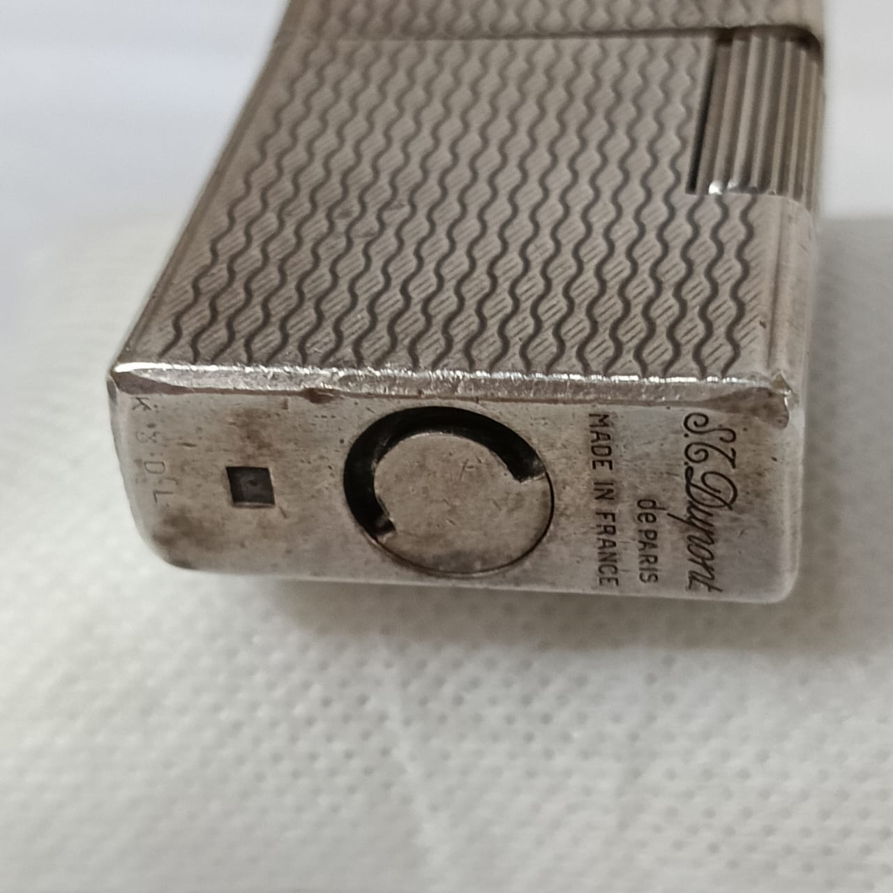 Briquet Dupont argent original