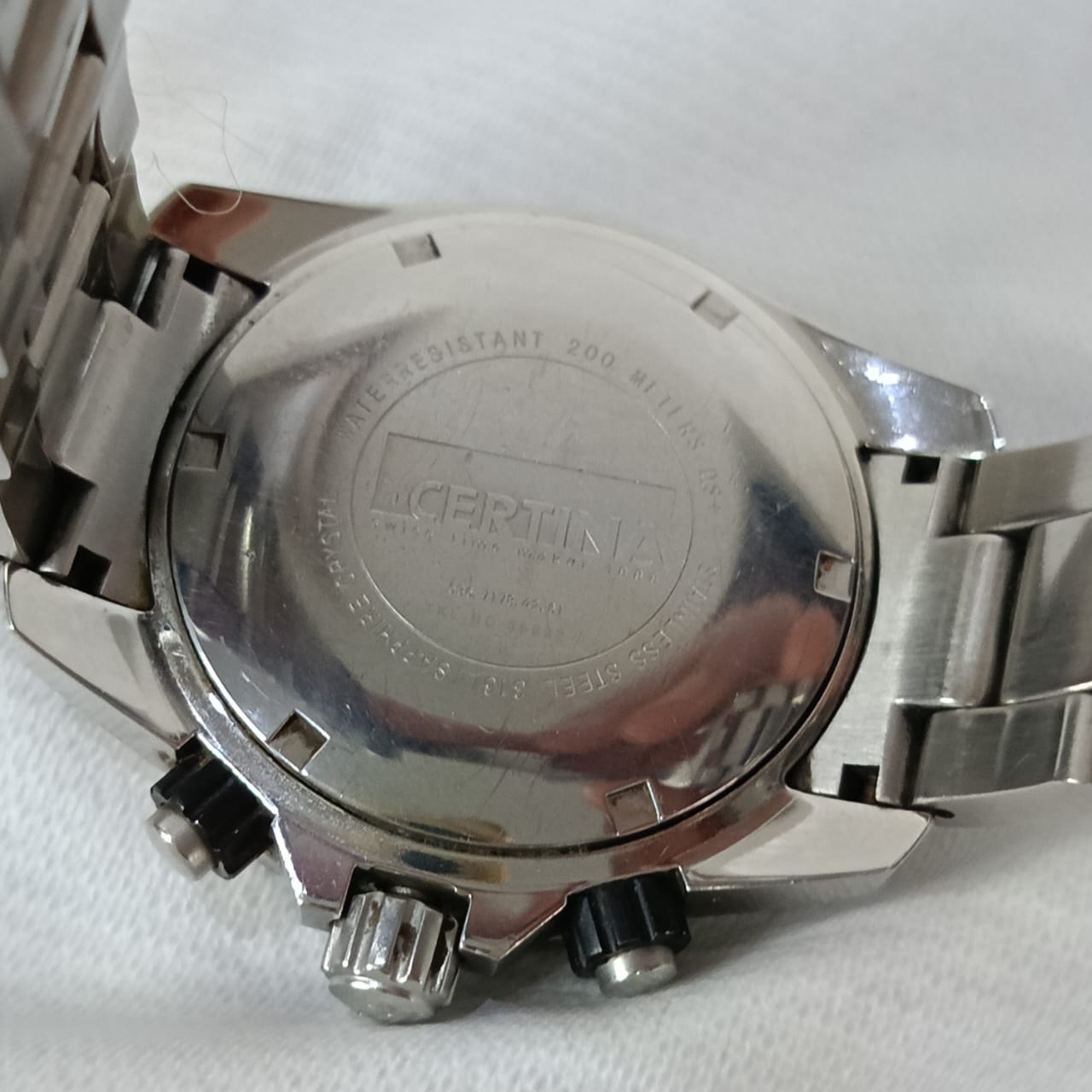 Montre certina DS action original Quartz cronographe
