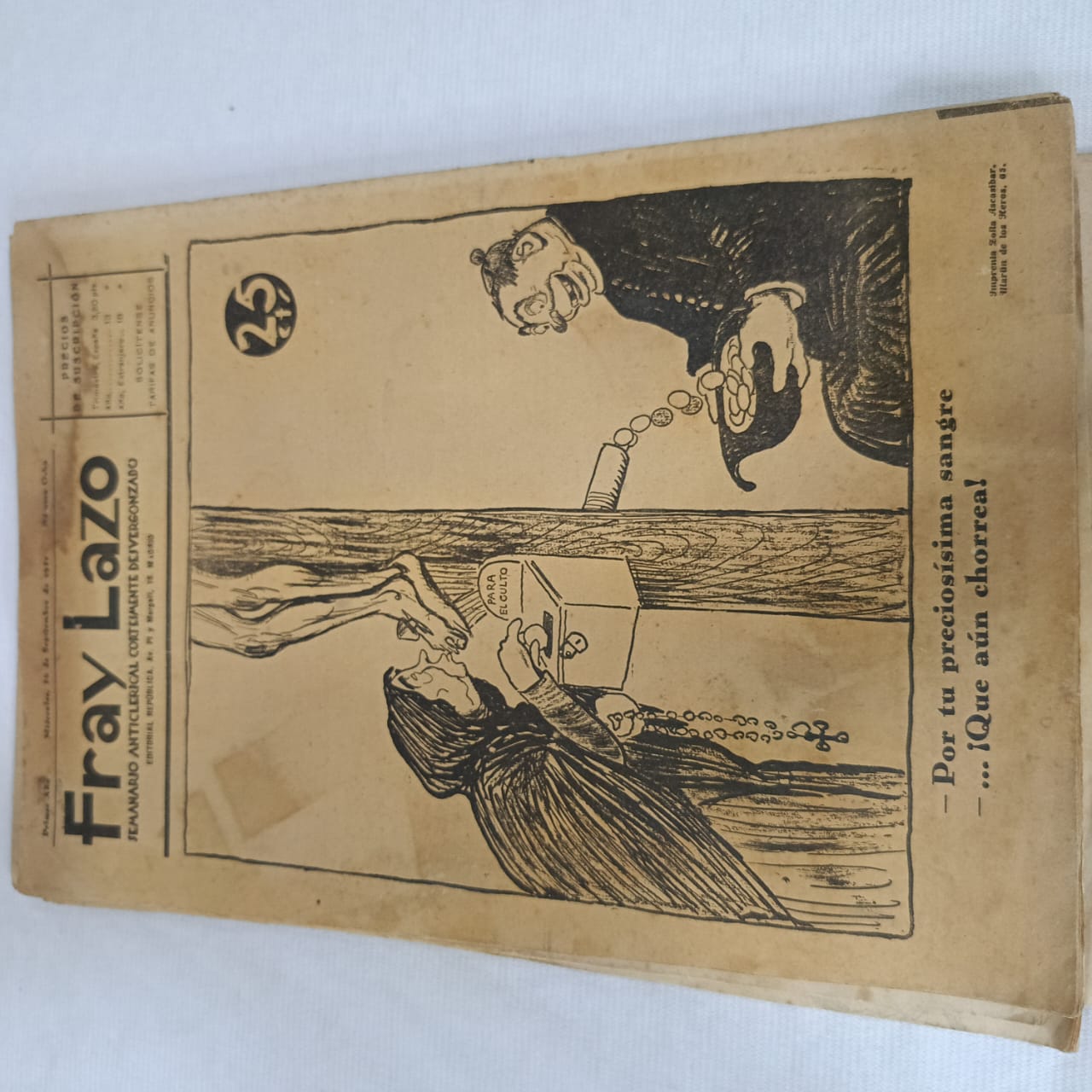 09 magazine fray lazo 1931/1932 vintage original