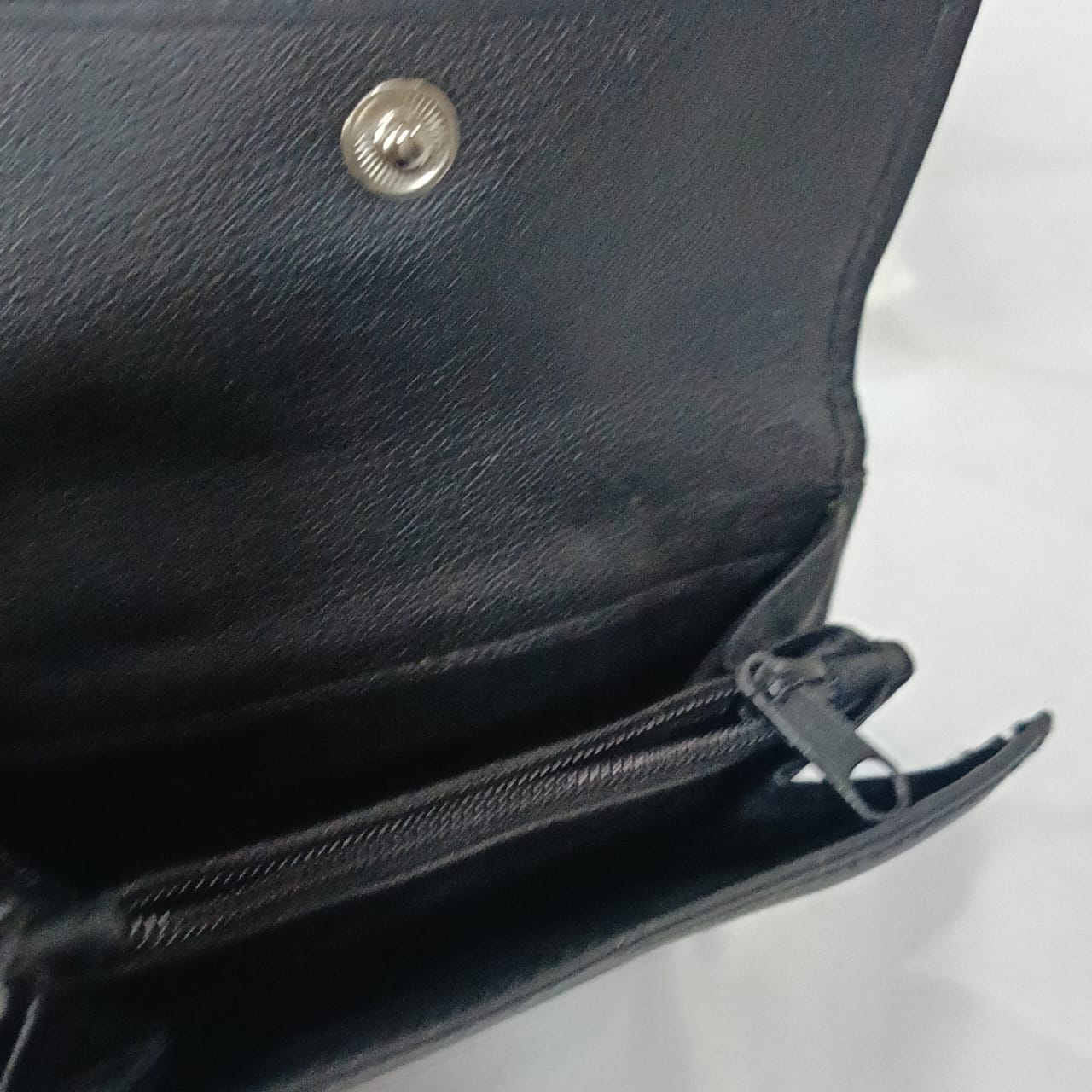 Portefeuille A&amp;B en cuir vintage original