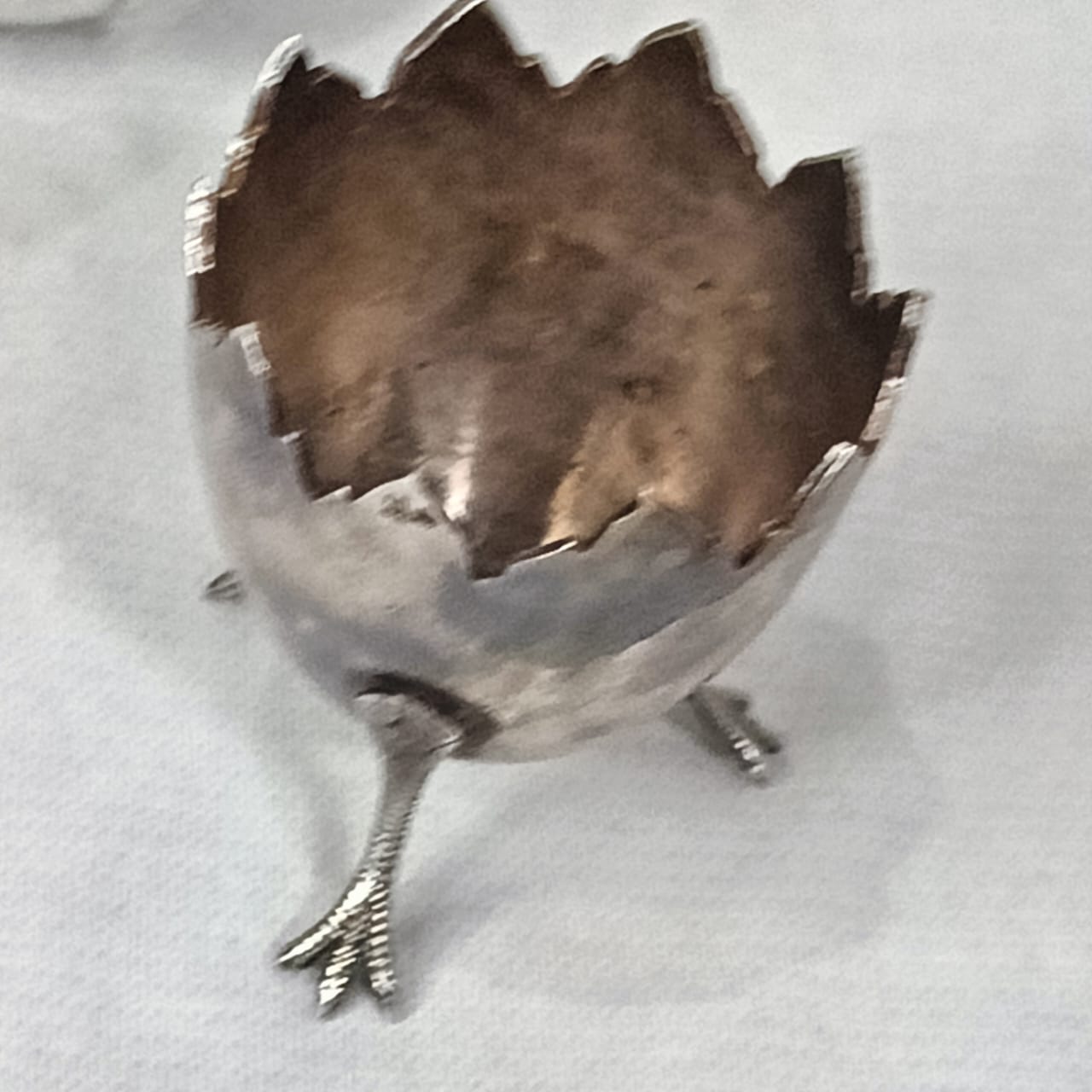 S'écrie argenté antique vintage