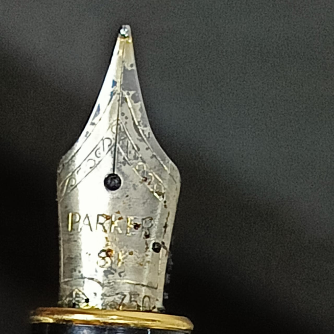 Stylo plume Parker or18k 750 original