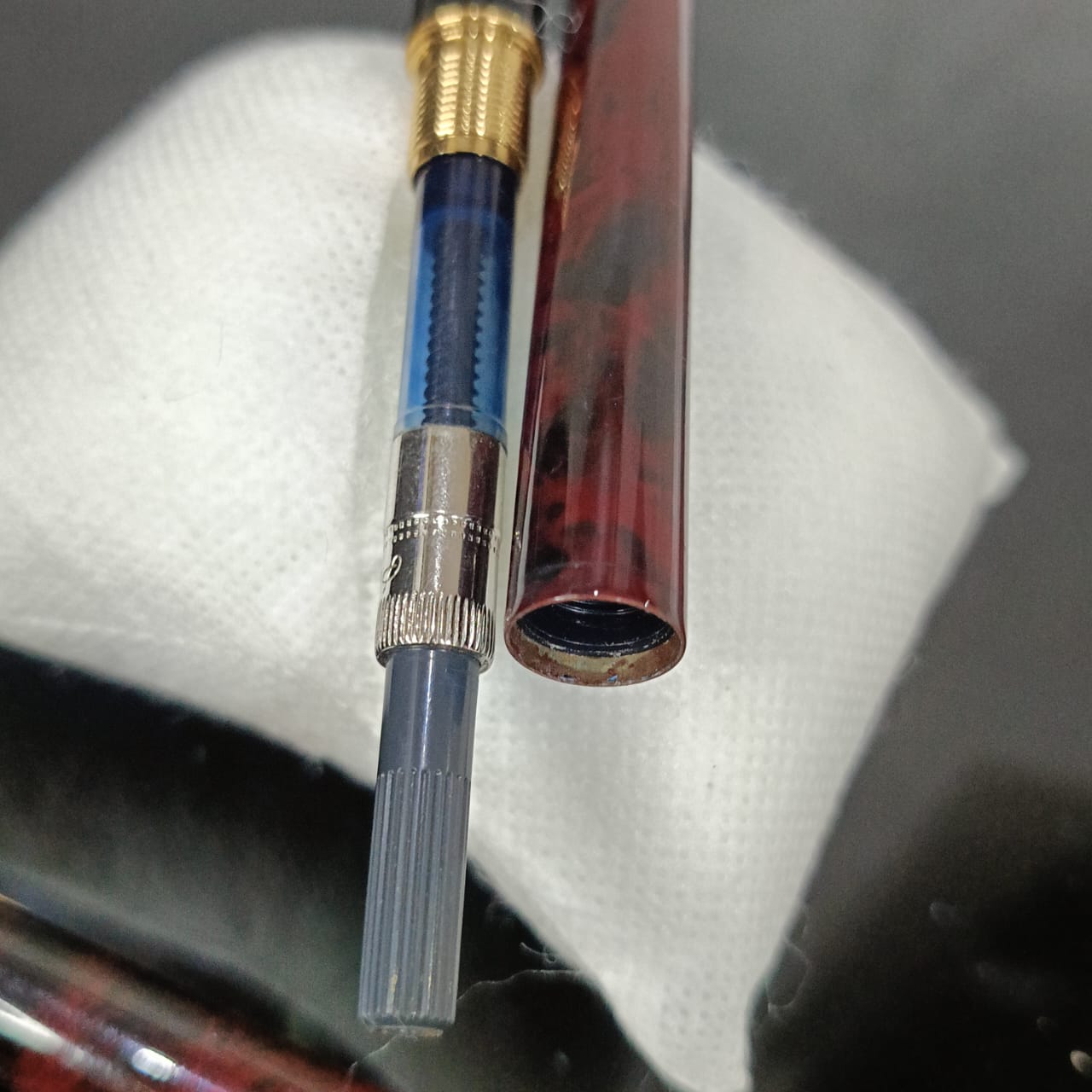Stylo plume Parker or18k 750 original
