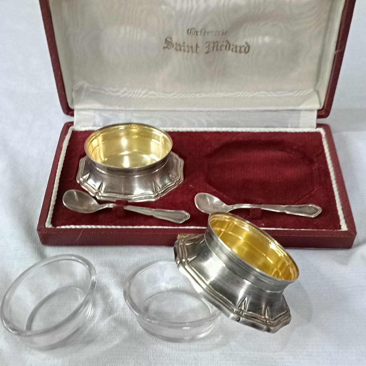 Coffret argent original فضة
