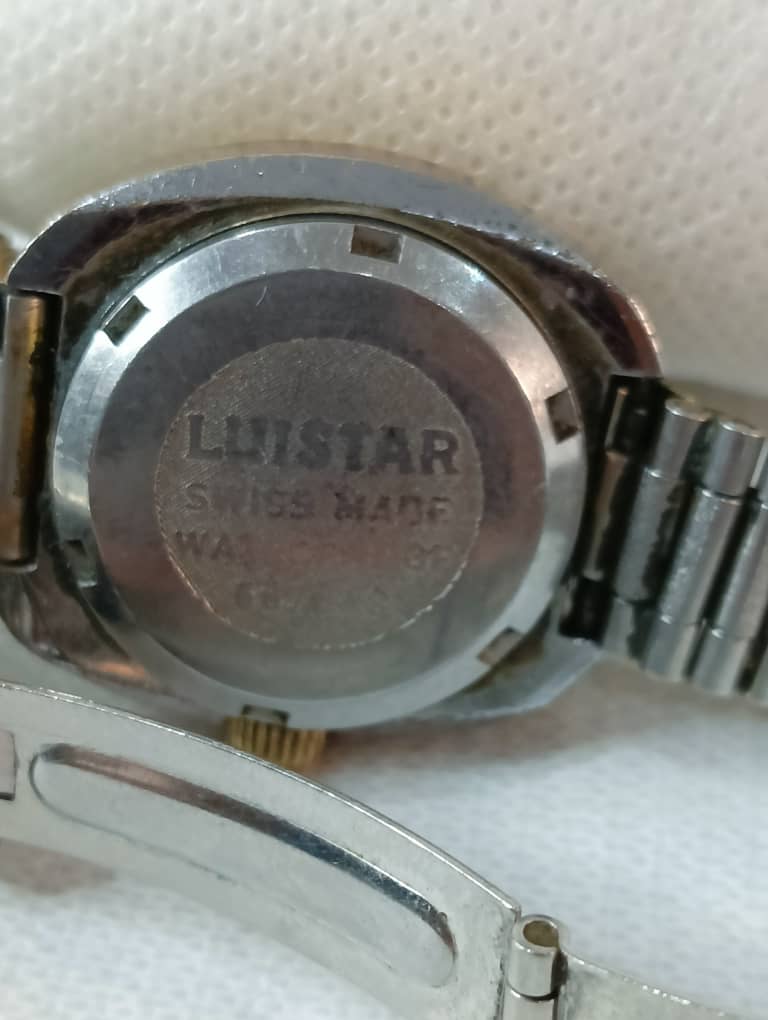 Montre luistar Suisse automatique femme original