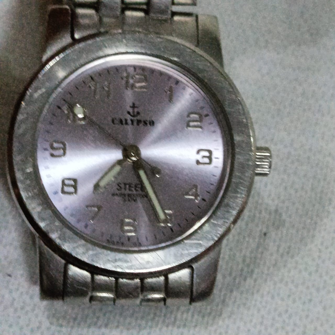 Montre calypso femme Quartz bracelet acier