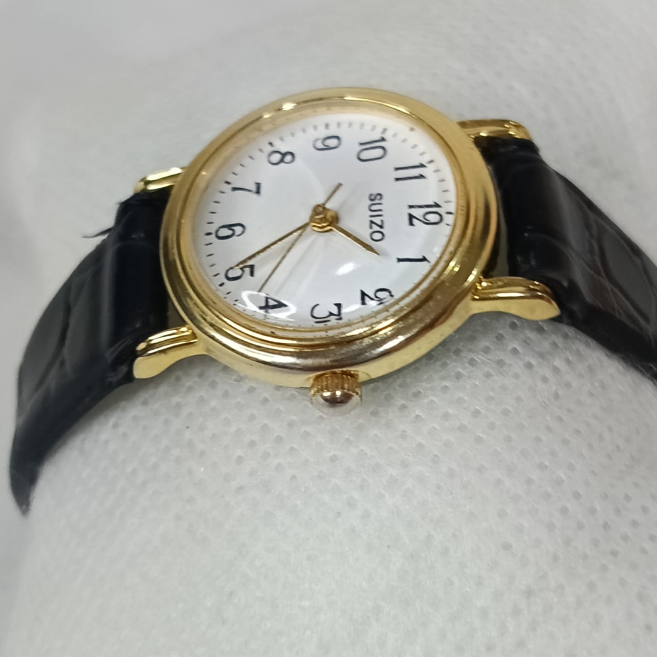 Montre suiso automatique femme &nbsp;plaqué or vintage original