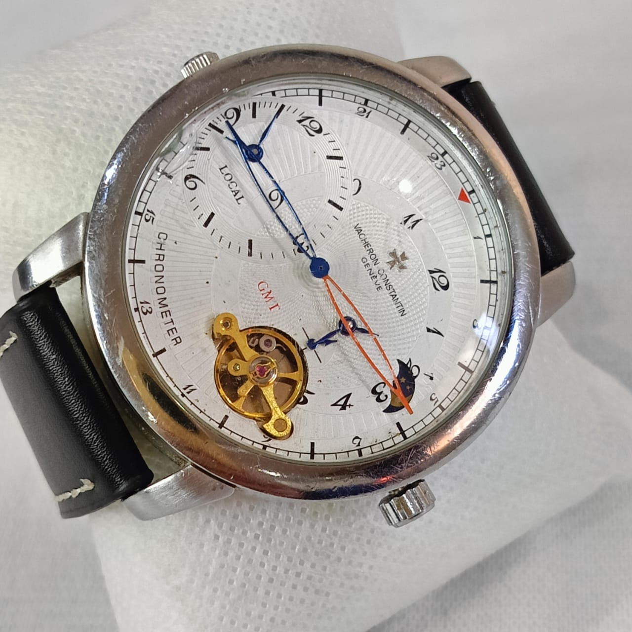 Montre vacheron constantin GMT automatique vintage