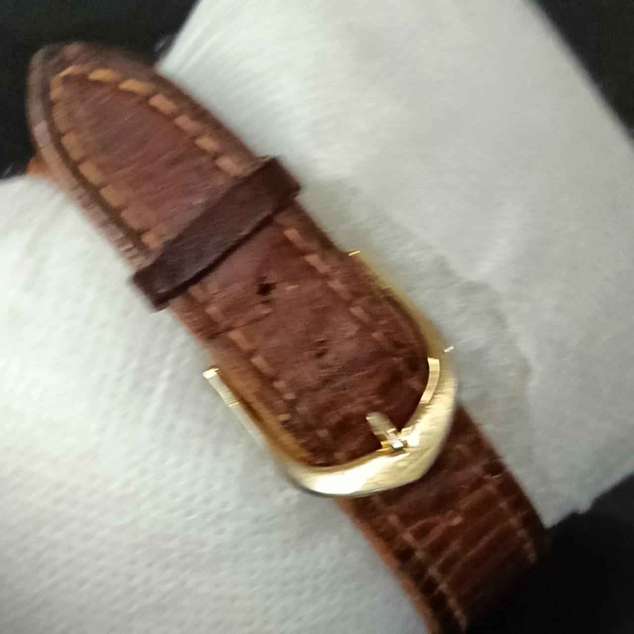 Montre elfa mécanique vintage original en plaqué or