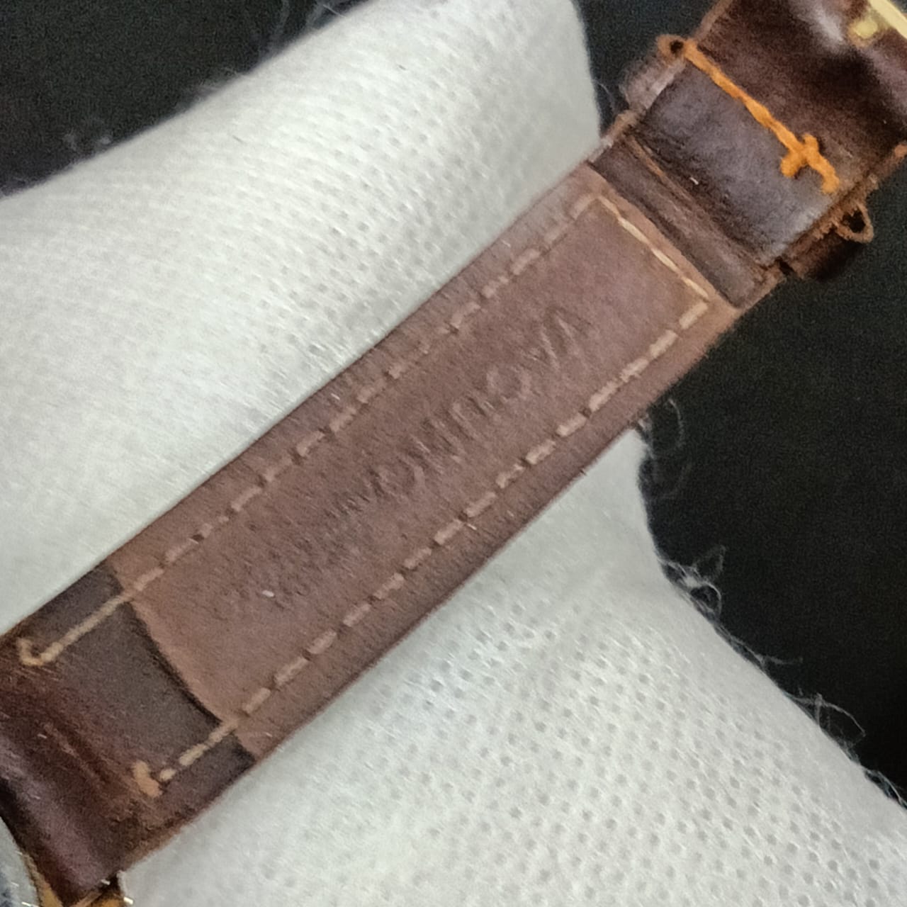 Montre elfa mécanique vintage original en plaqué or