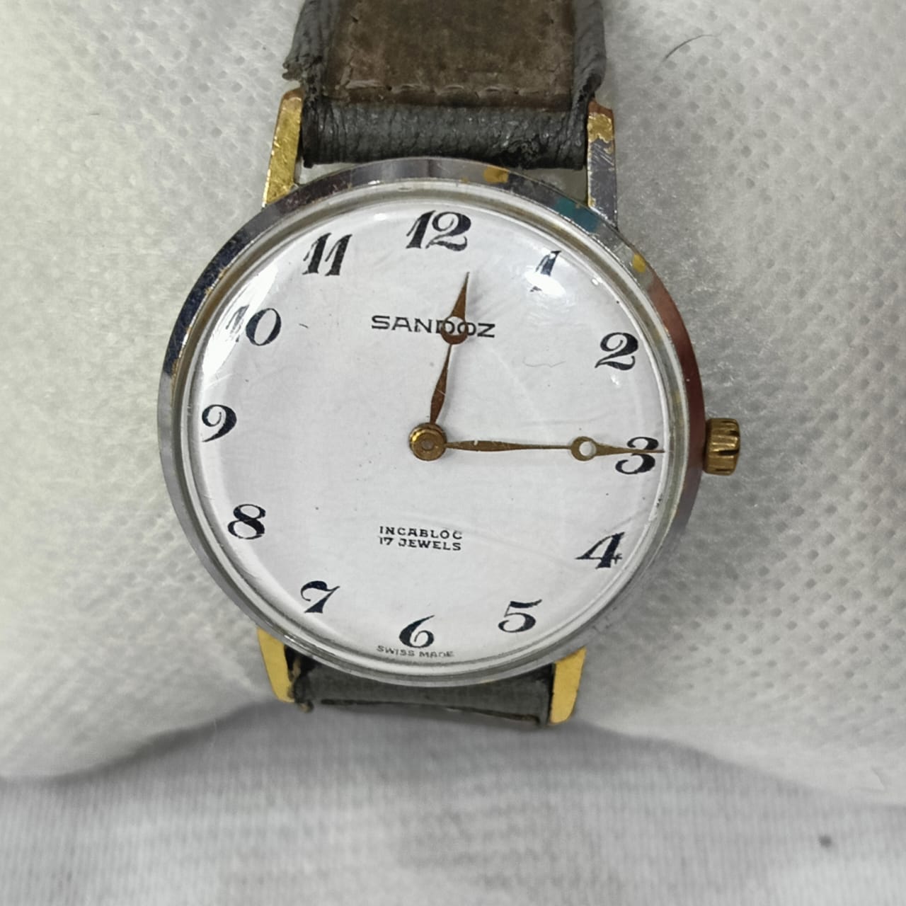 Montre Sandoz Suisse mécanique vintage
