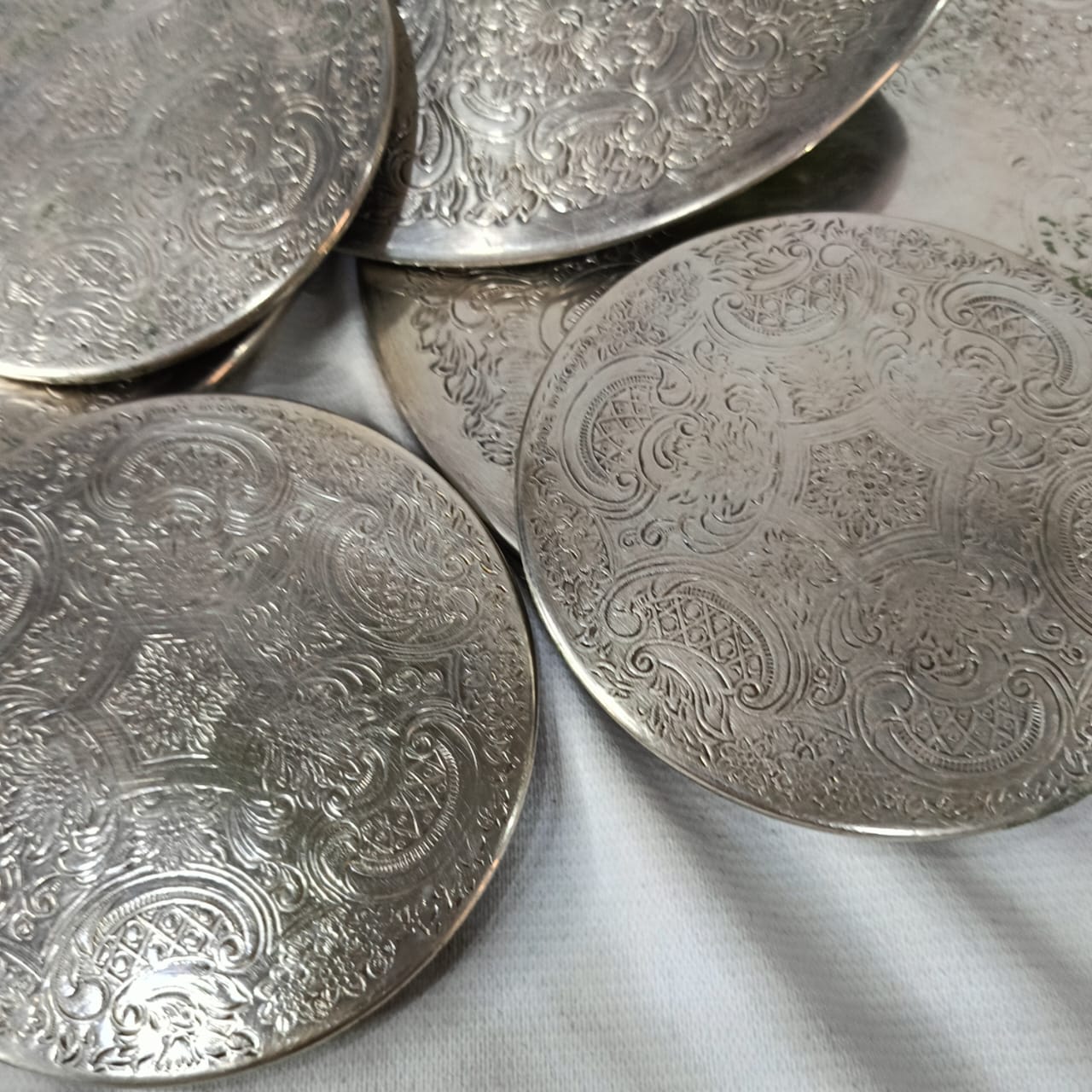 14 plat plaqué argent original تغليف قوي فضة