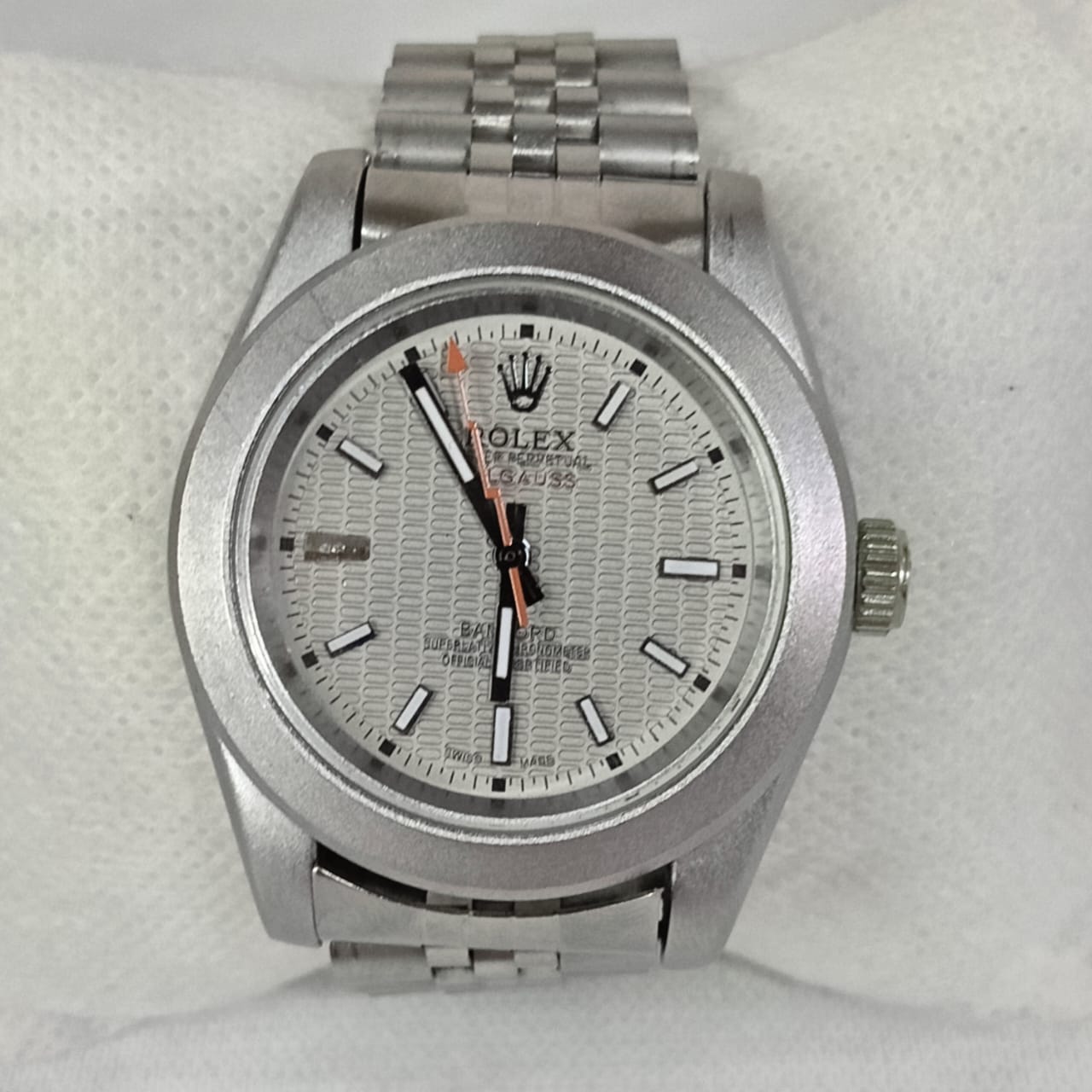 Montre Rolex automatique acier inoxydable