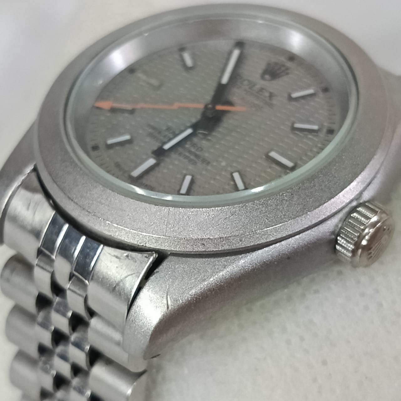 Montre Rolex automatique acier inoxydable