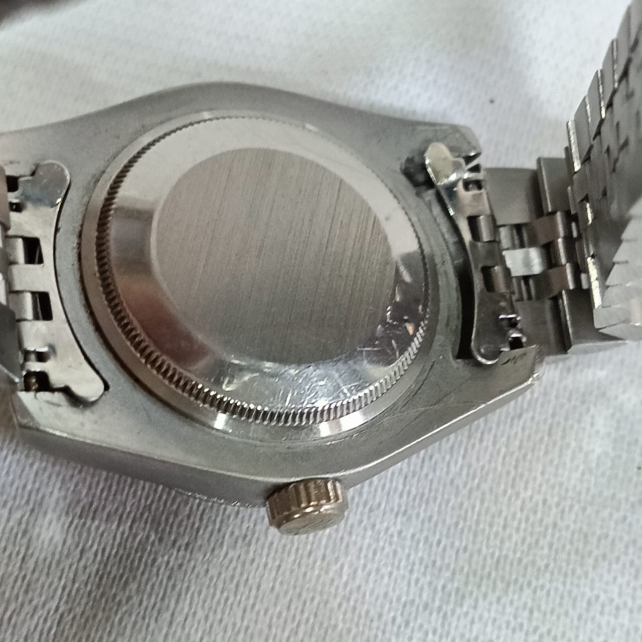Montre Rolex automatique acier inoxydable
