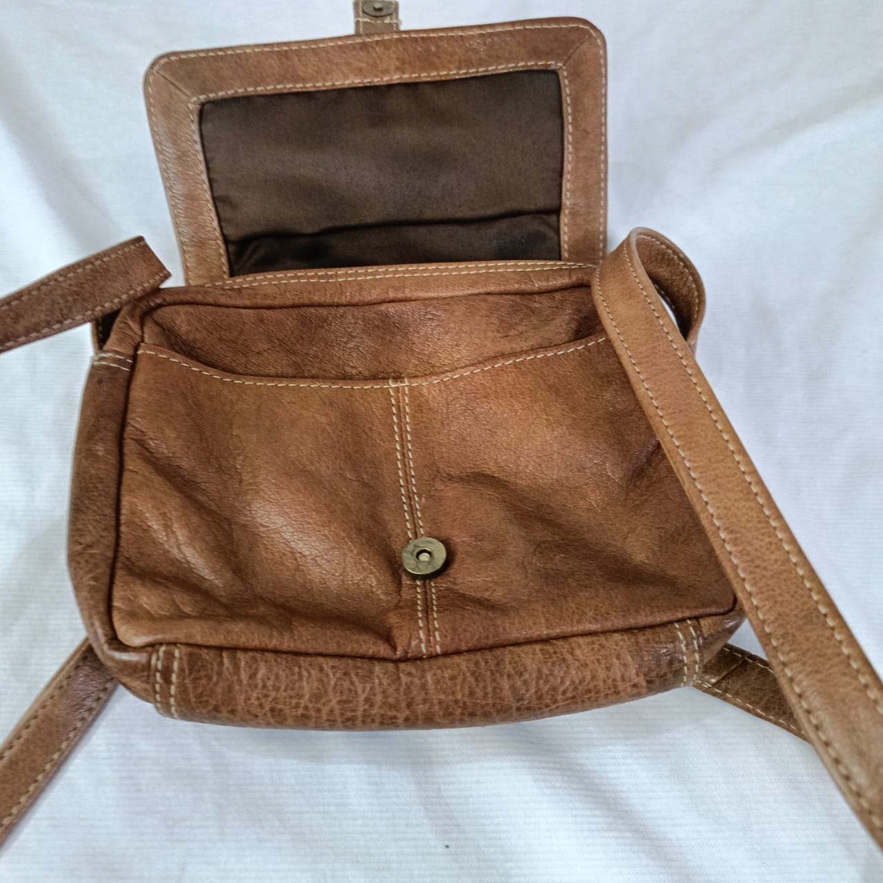 Sac en cuir vintage femme original