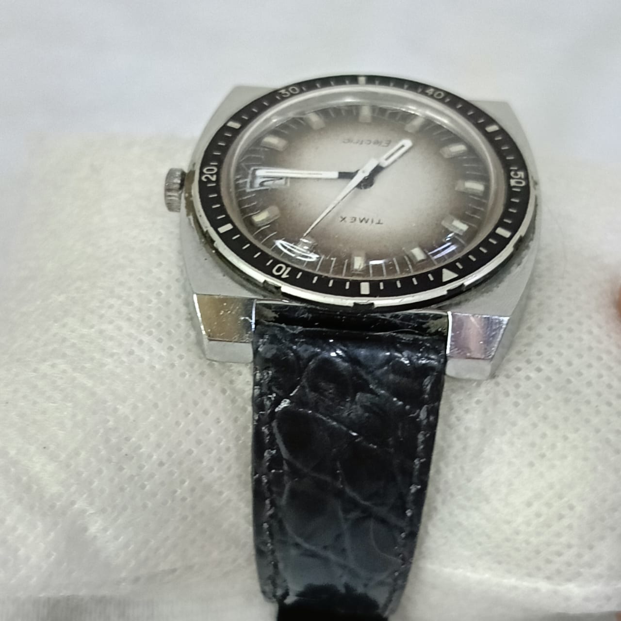 Montre timex elctro- mécanique vintage original