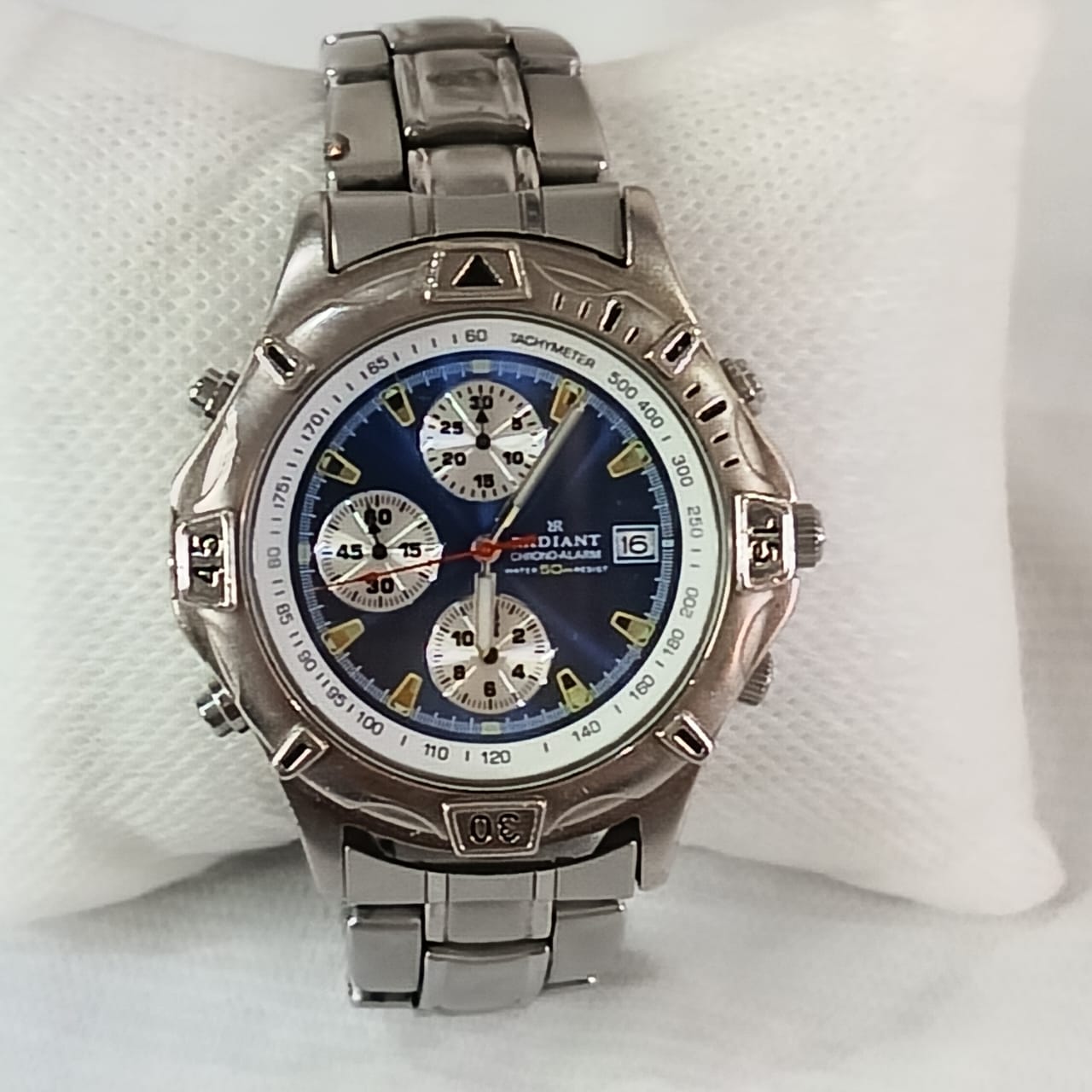 Montre Radiant chronographe Quartz original acier inoxydable