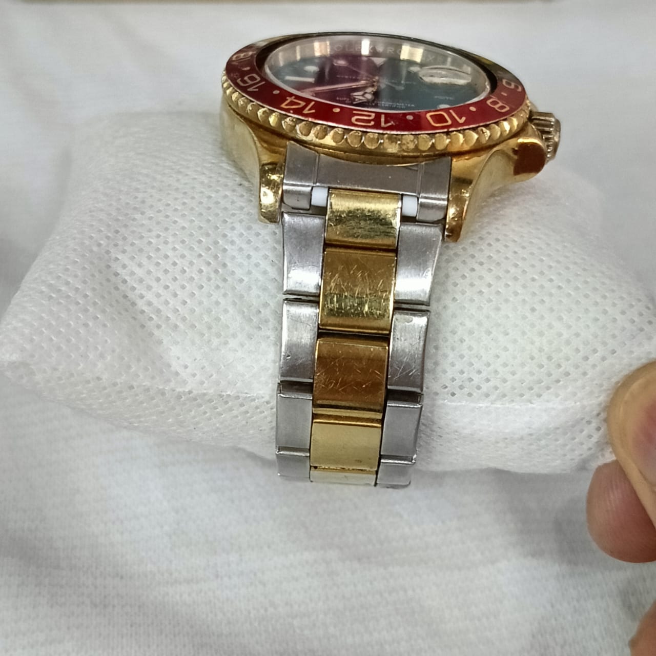 Montre Rolex automatique acier inoxydable vintage