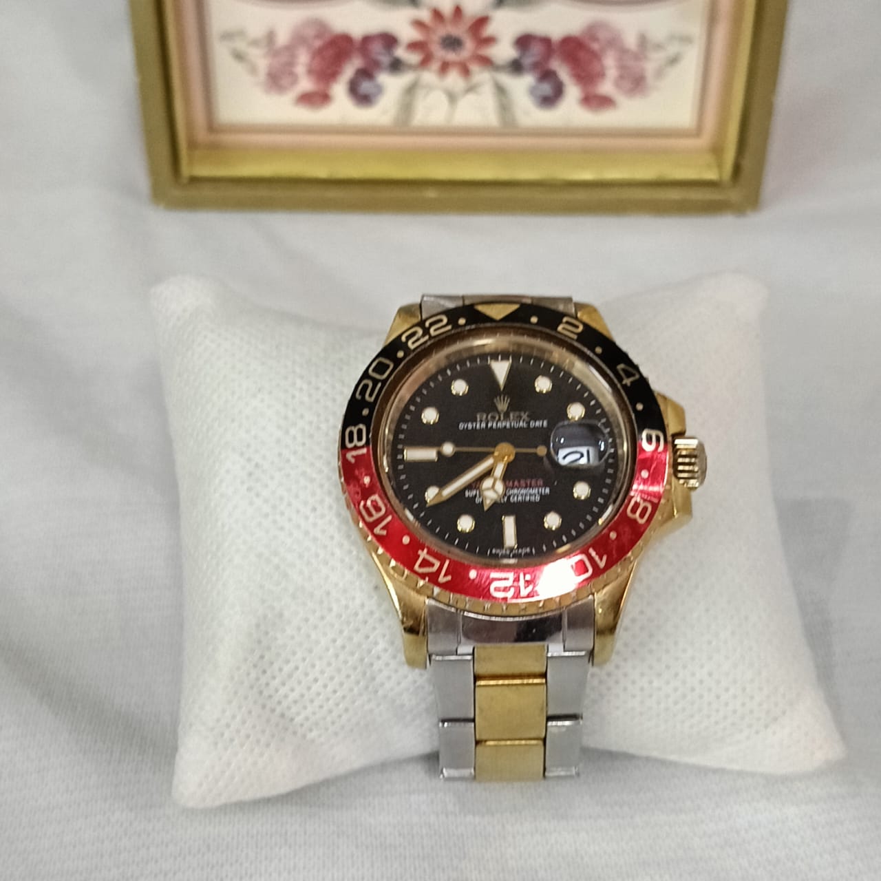Montre Rolex automatique acier inoxydable vintage