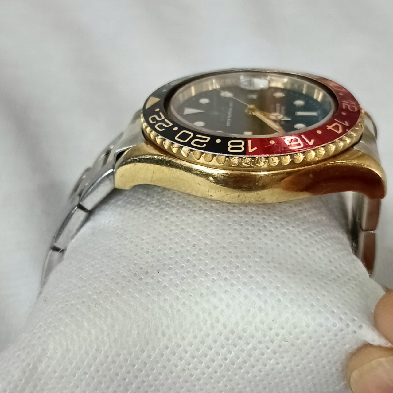 Montre Rolex automatique acier inoxydable vintage