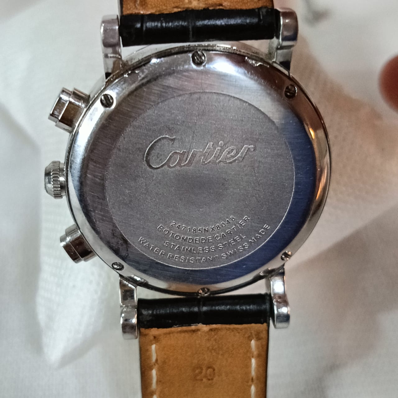 Montre Cartier cronographe Quartz