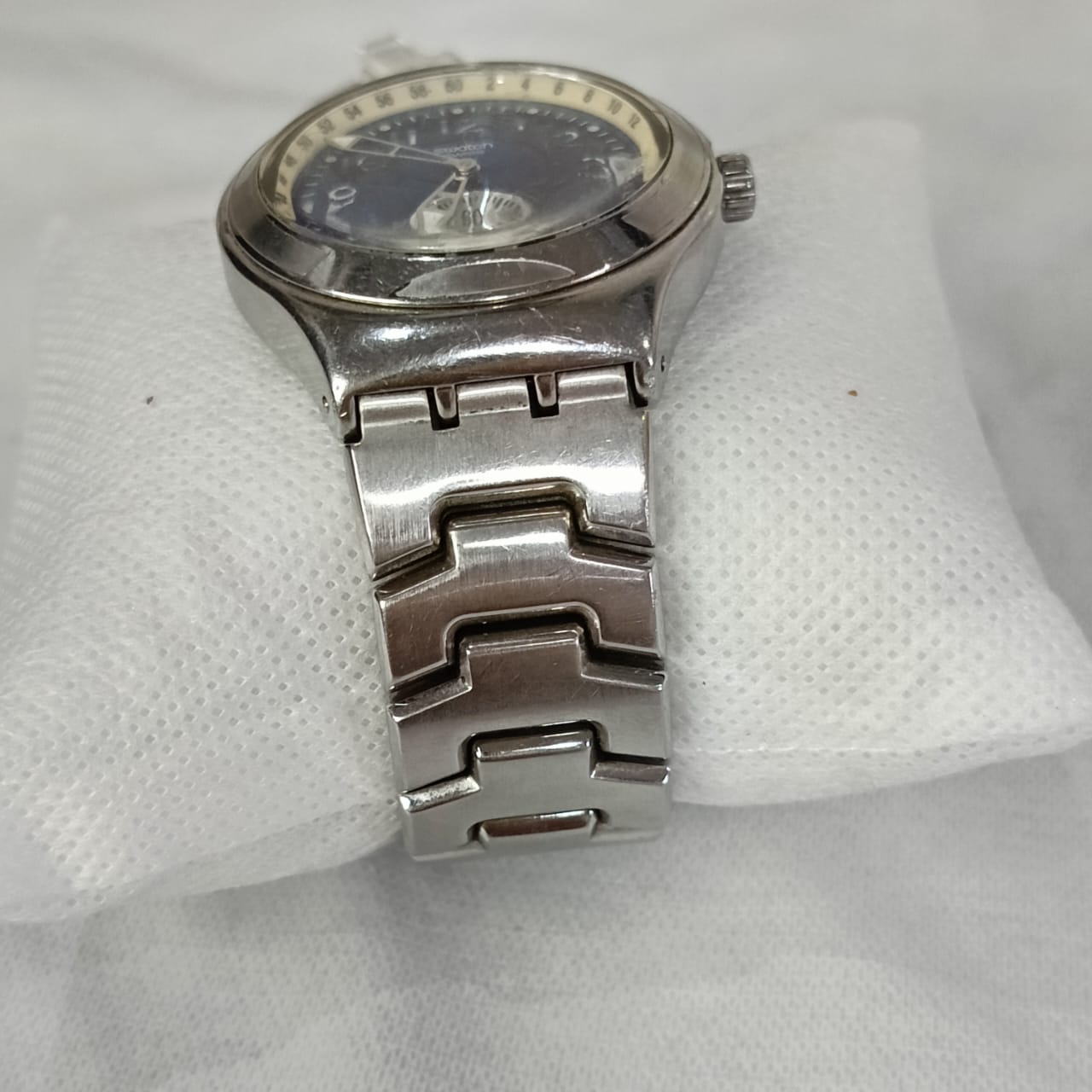 Montre swatch suisse Quartz original acier inoxydable