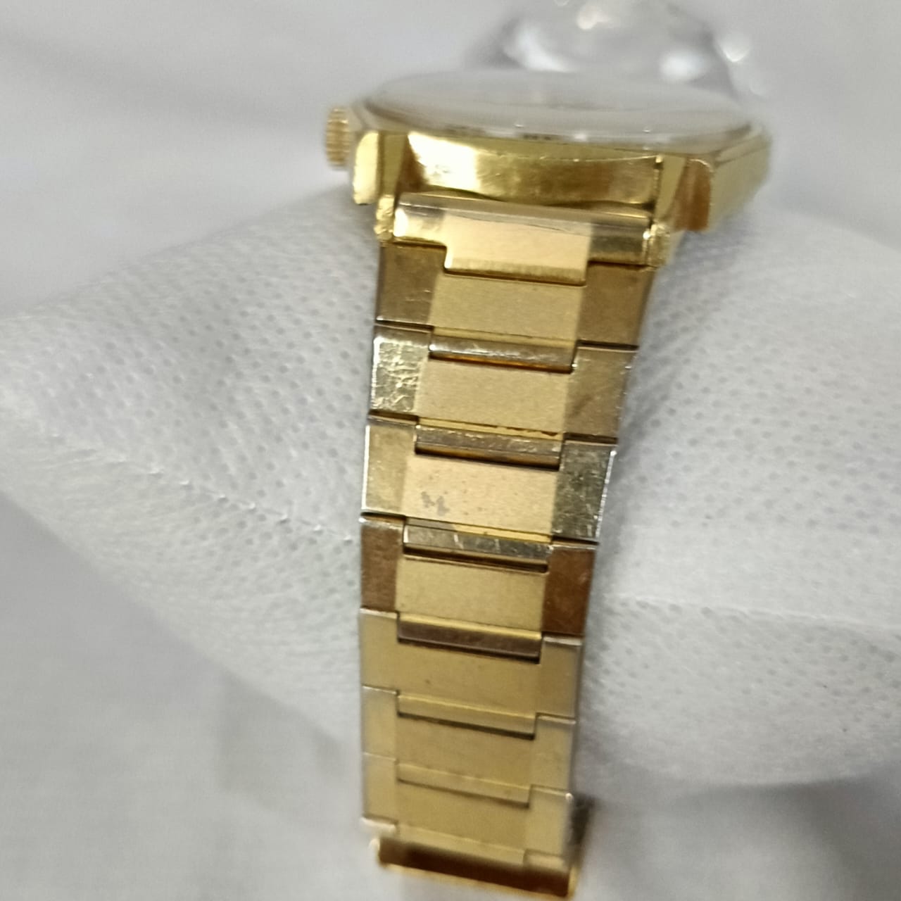 Montre BWC swiss mécanique vintage original plaqué or