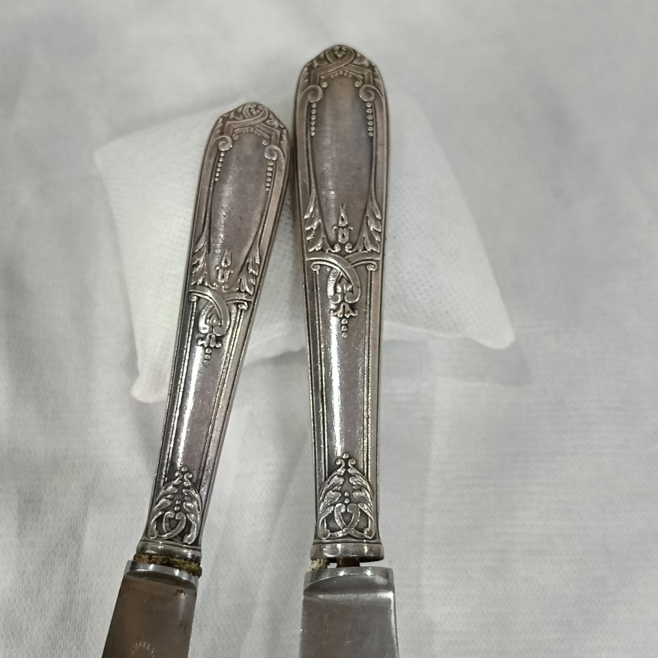 Pièce argenté antique vintage