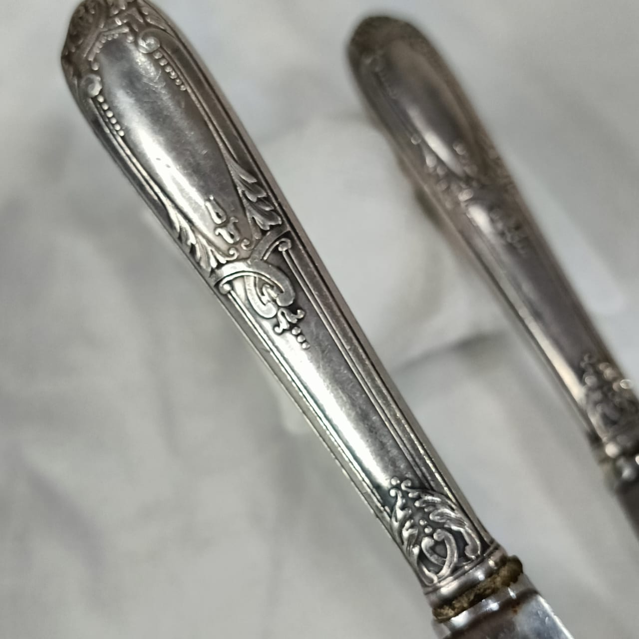 Pièce argenté antique vintage