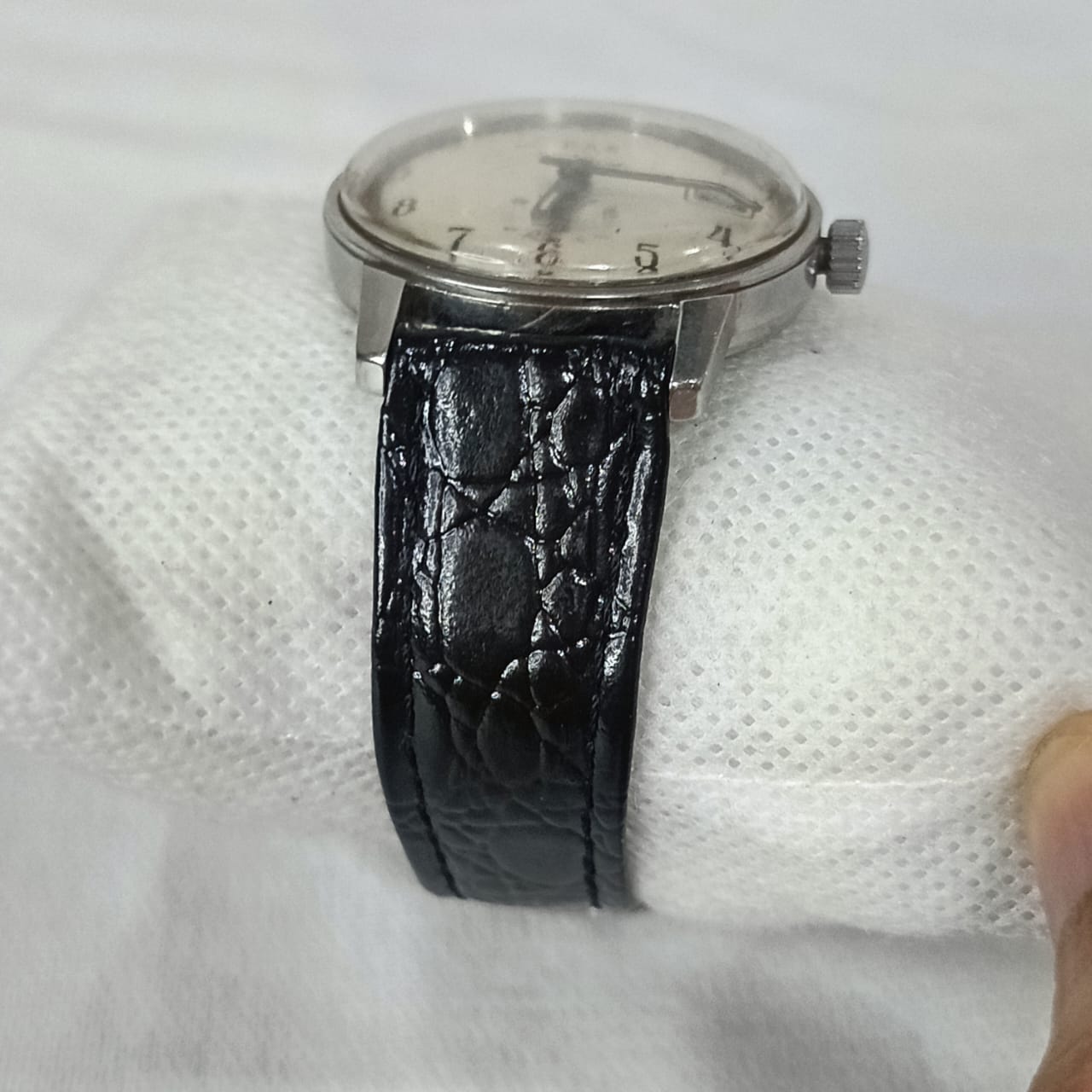 Montre pax mécanique vintage original acier inoxydable