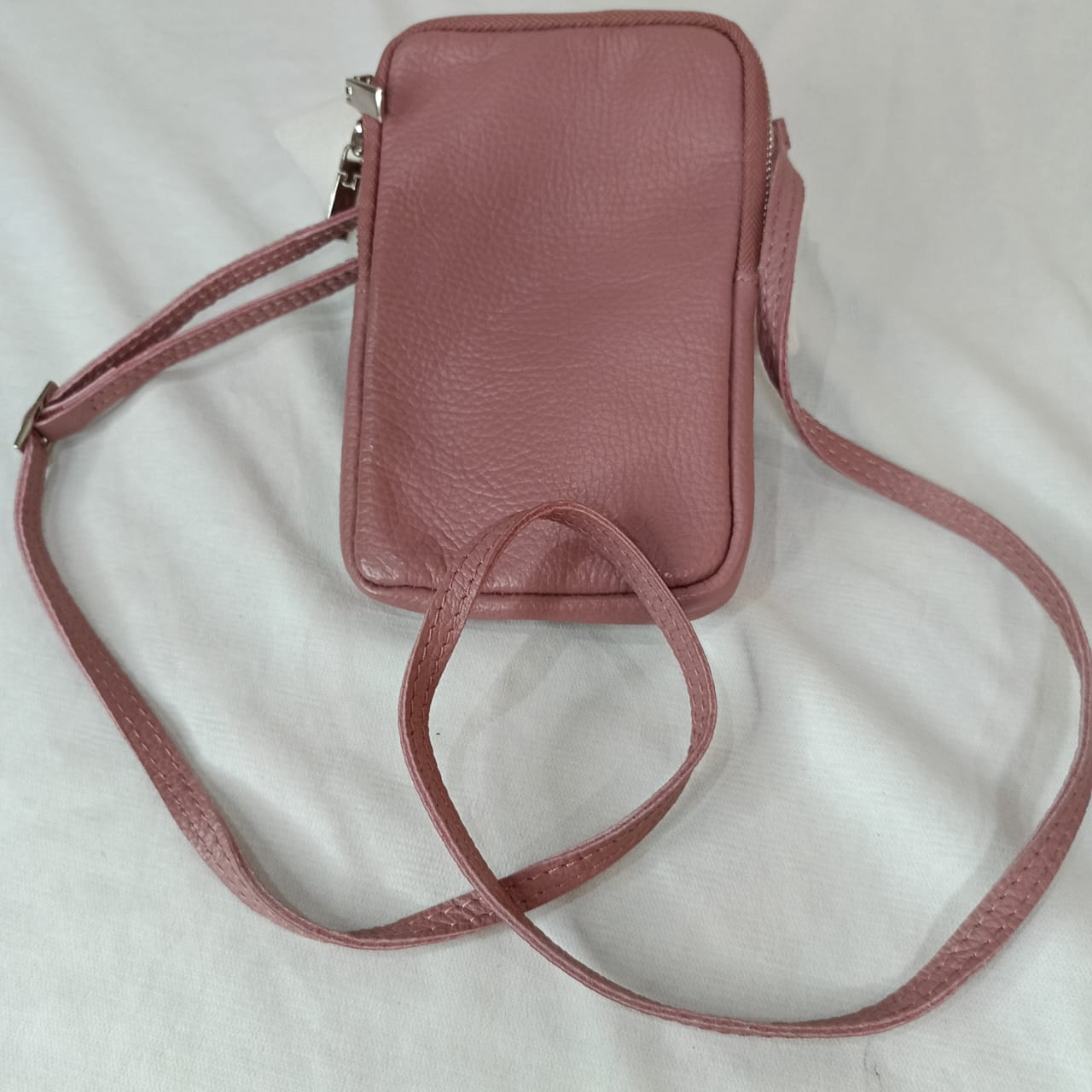 Sac genuine leather brose in pellemade in italy en cuir