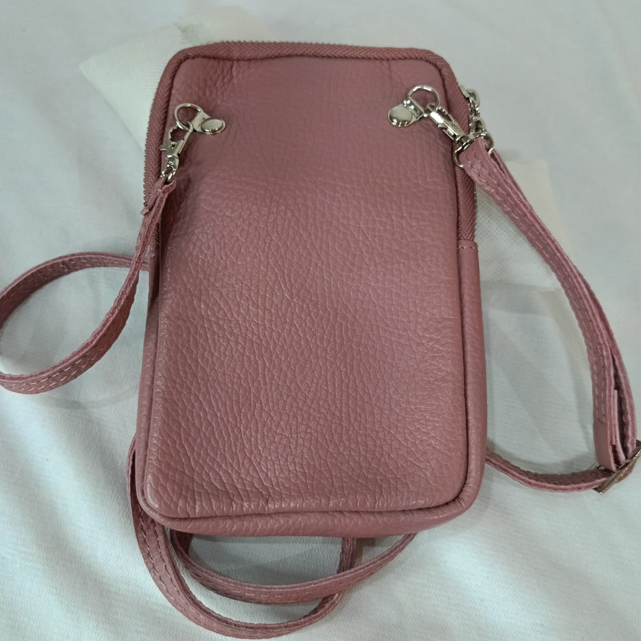 Sac genuine leather brose in pellemade in italy en cuir