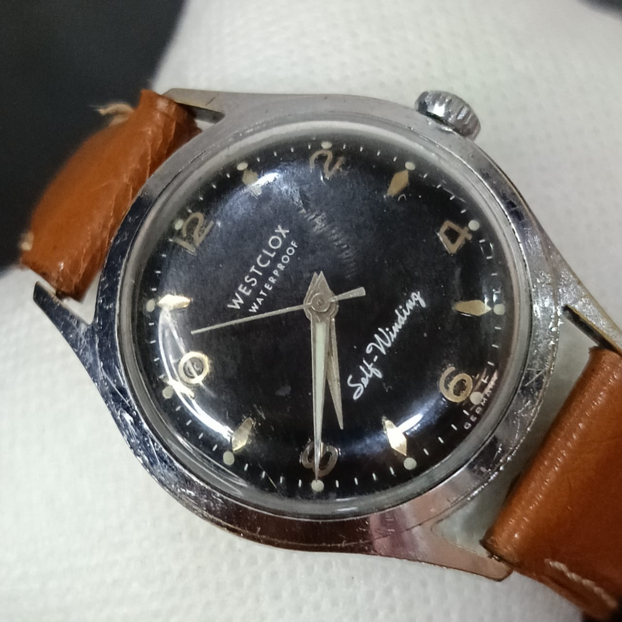 Montre westclox mécanique vintage original