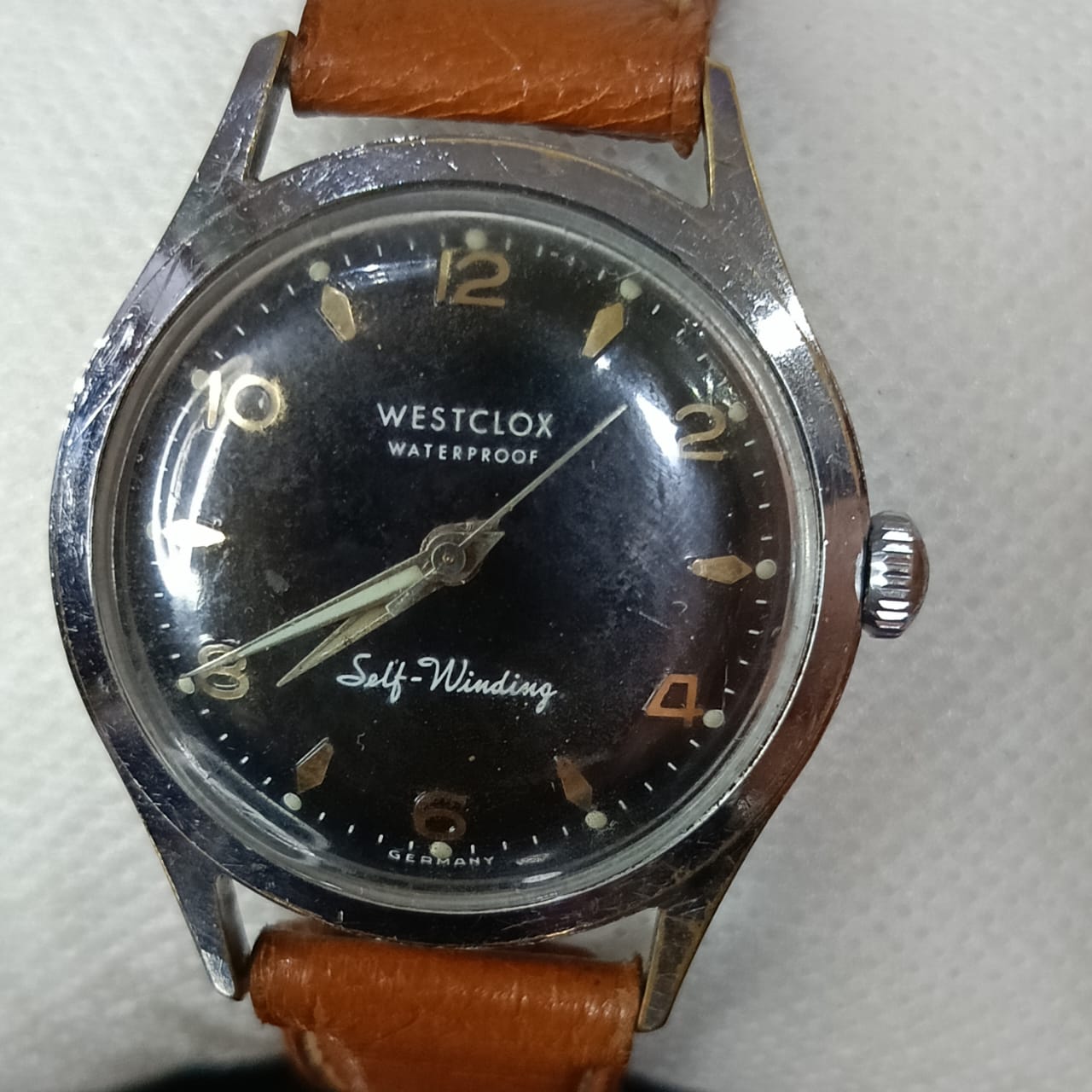 Montre westclox mécanique vintage original