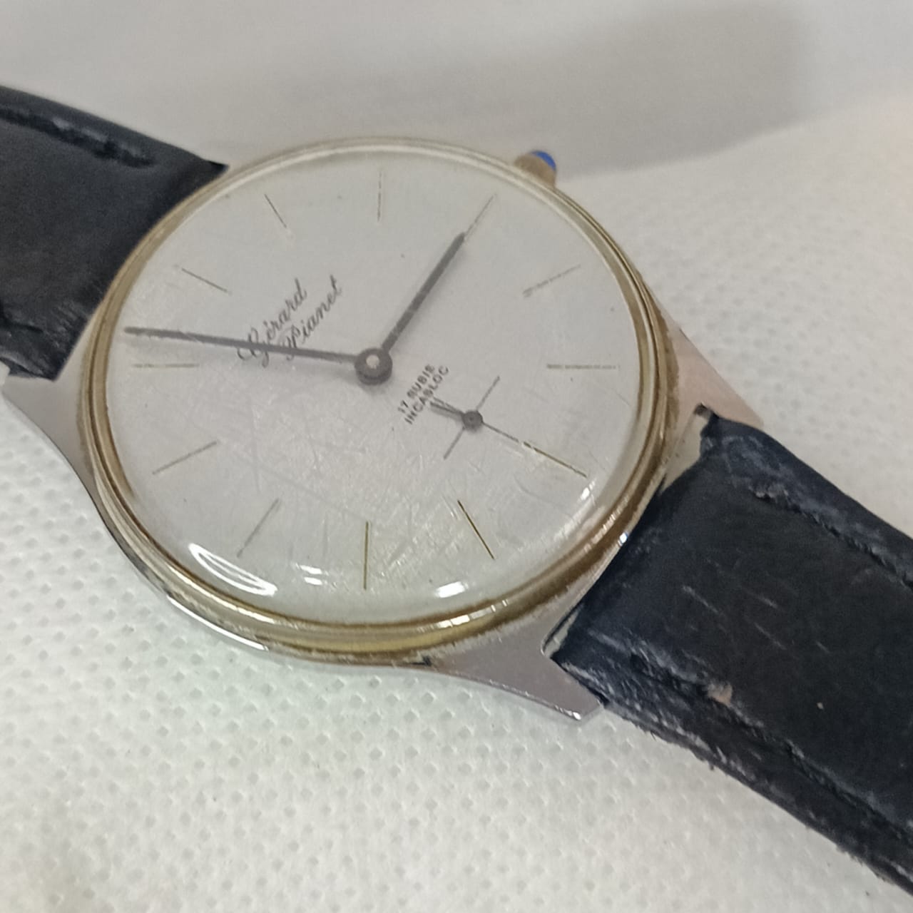 Montre Gérard pianet mécanique vintage original