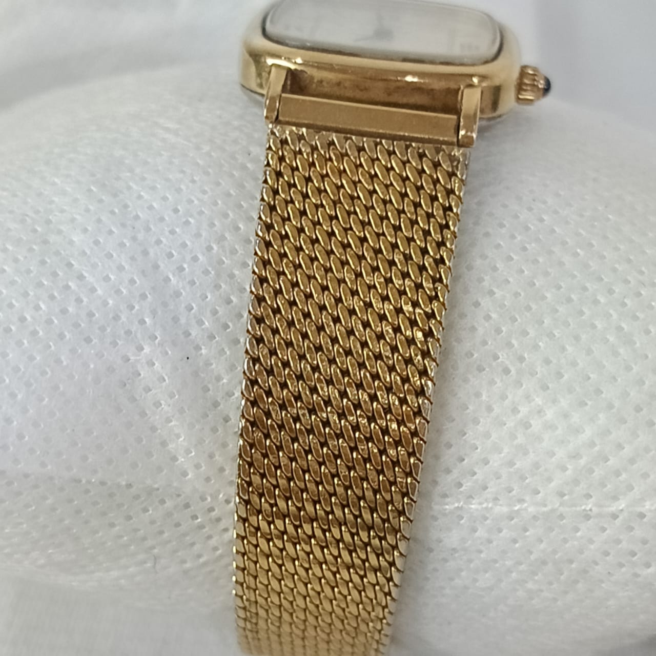 Montre guilde des Orfèvres France mécanique original femme en plaqué or.