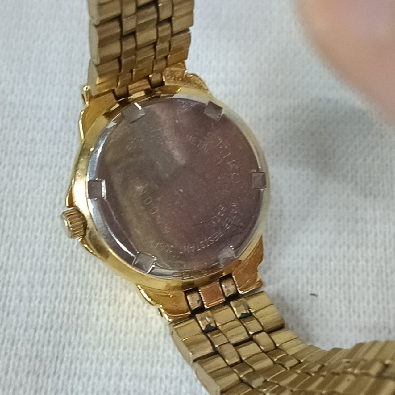 Montre Seiko Quartz femme original en plaqué or