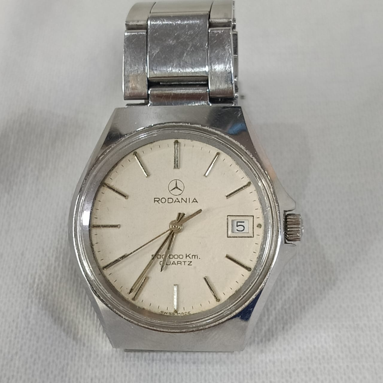 Montre rodania acier inoxydable Quartz original