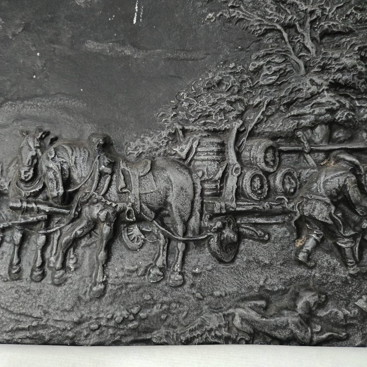 Tableau vintage sculpture par p.j mene Sur bronze
