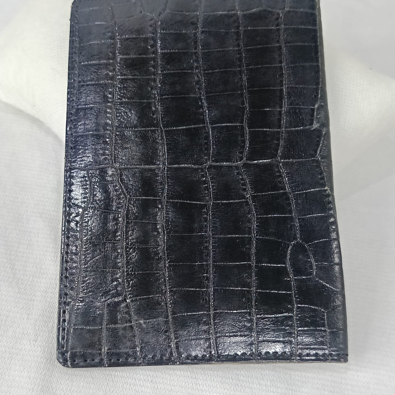 Portefeuille en cuir vintage original