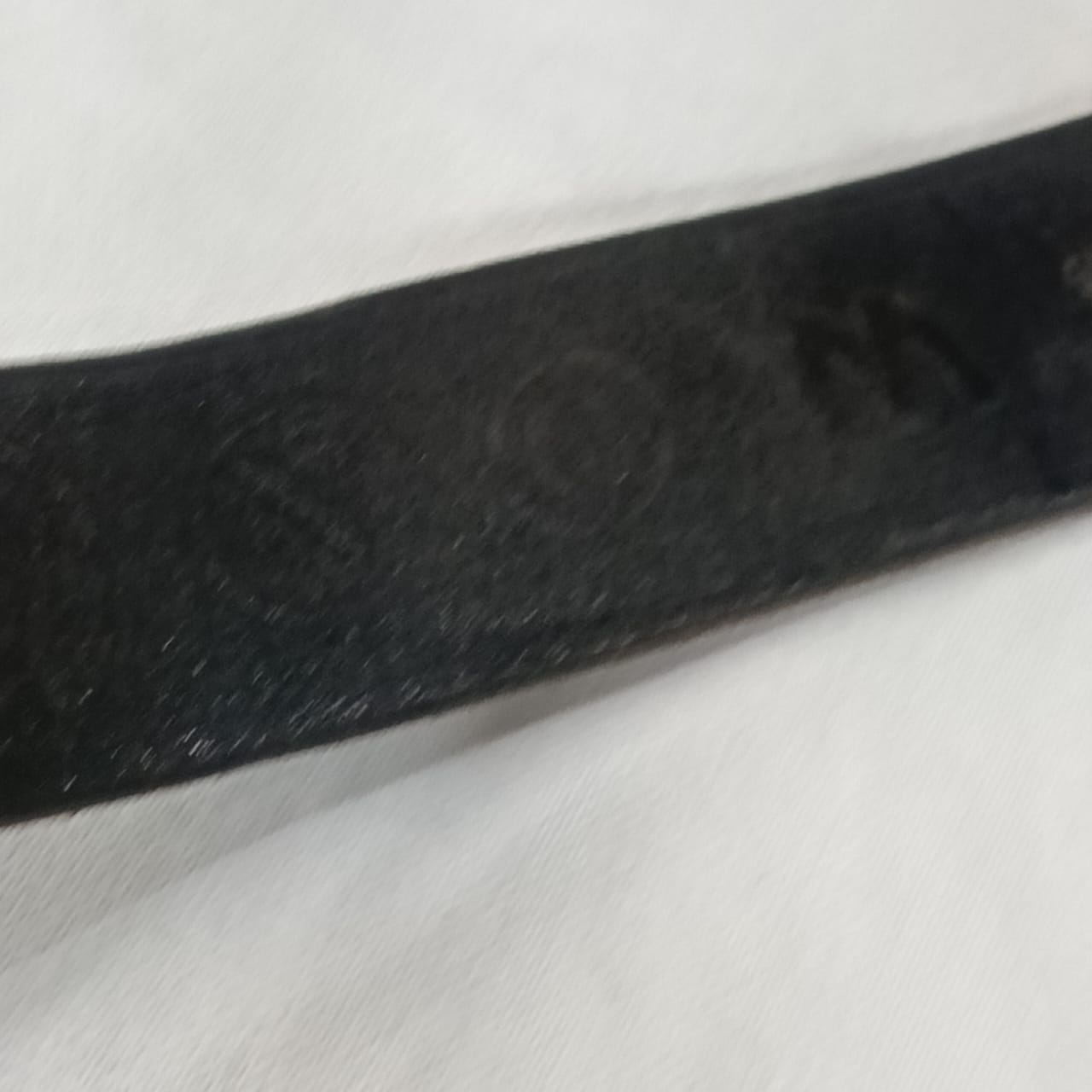 Ceinture en cuir vintage original homme