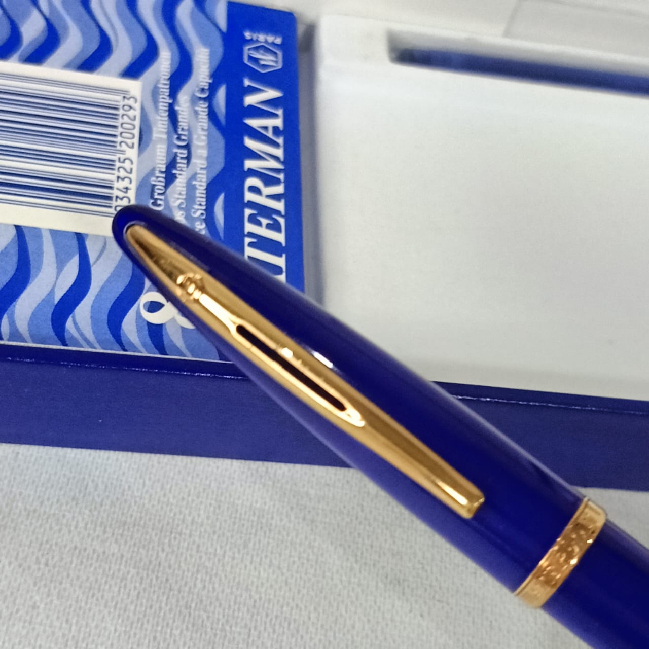 Stylo Waterman paris or 18k ريشة ذهب neuf