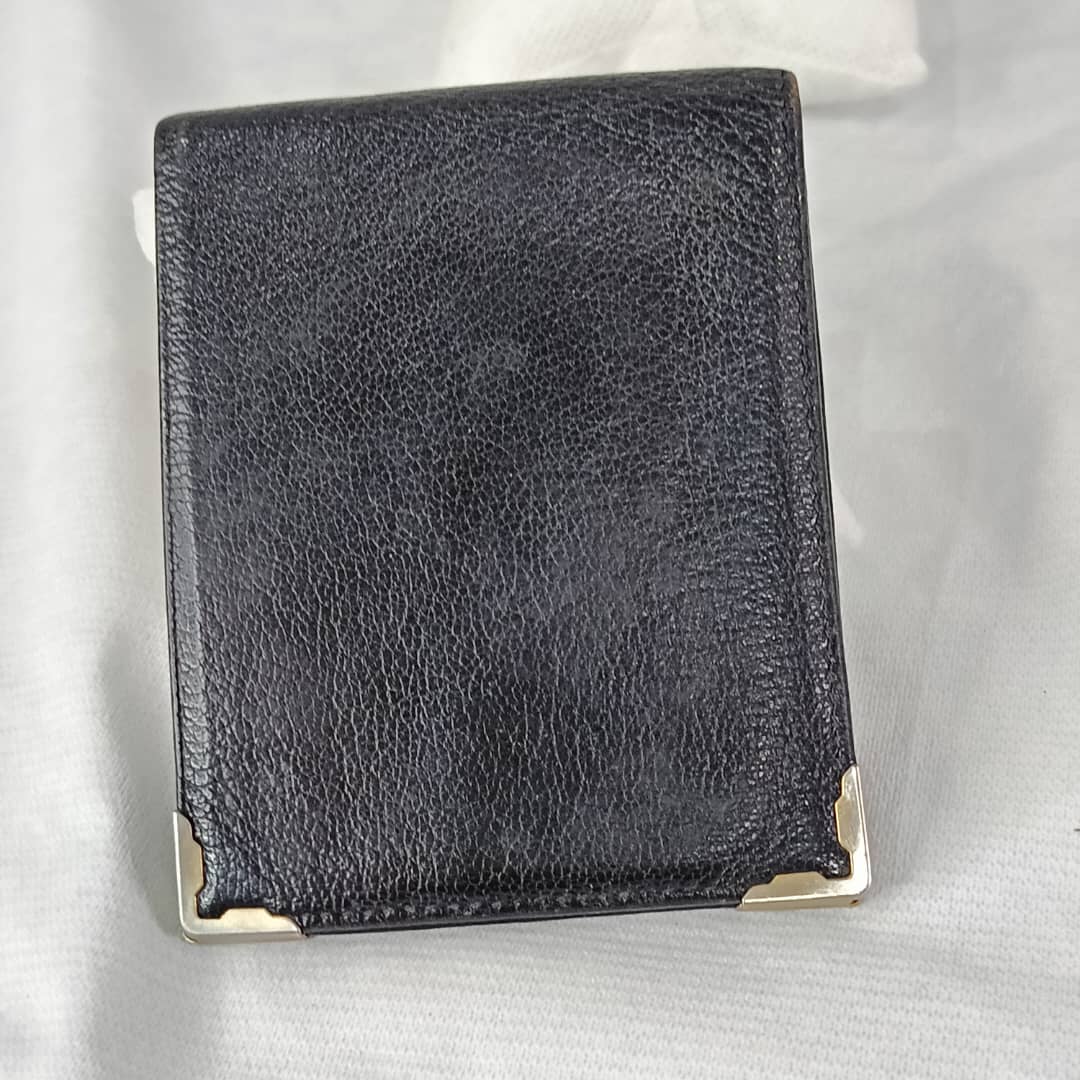 Portefeuille poyal paris en cuir vintage