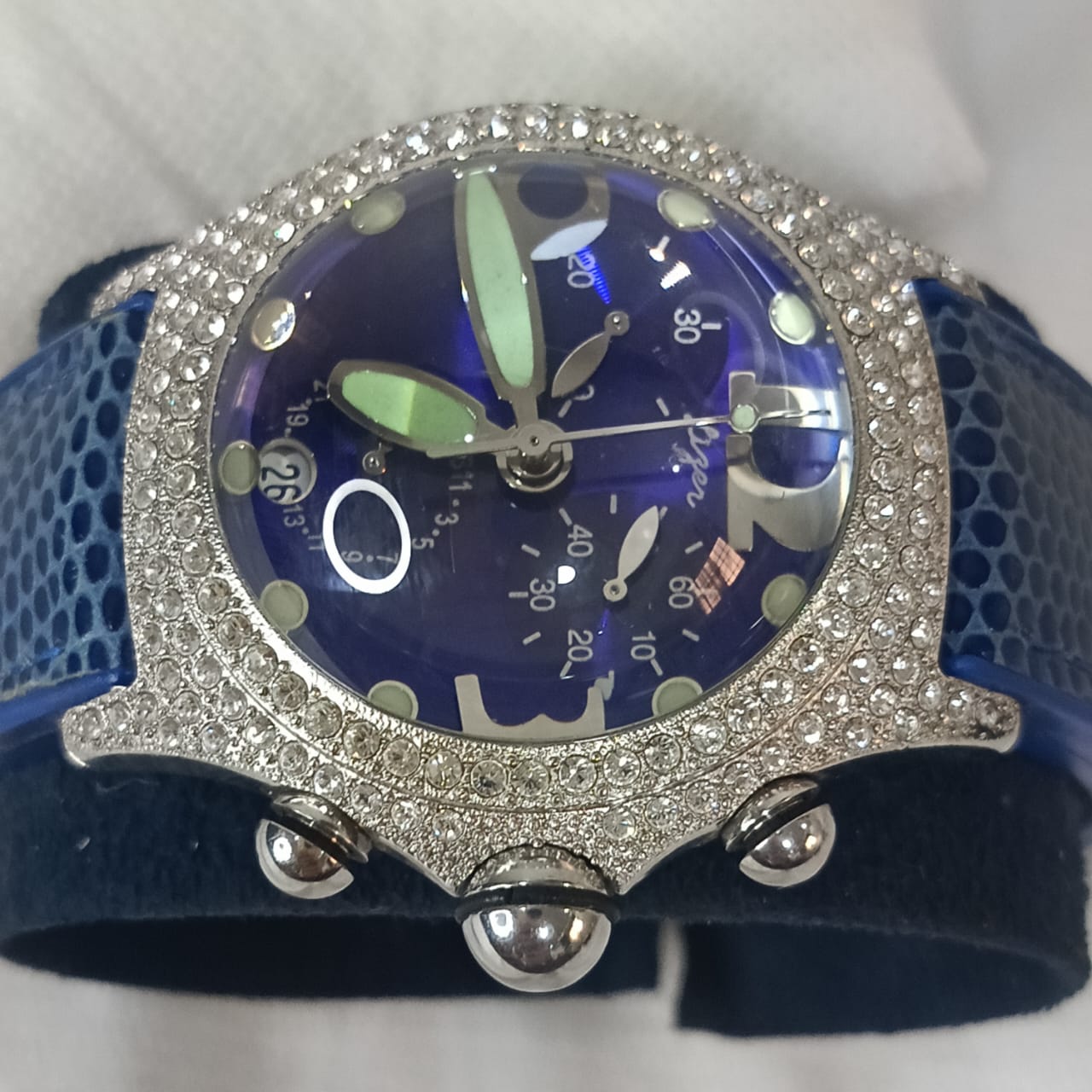 Montre luzer plus chronographe Quartz original