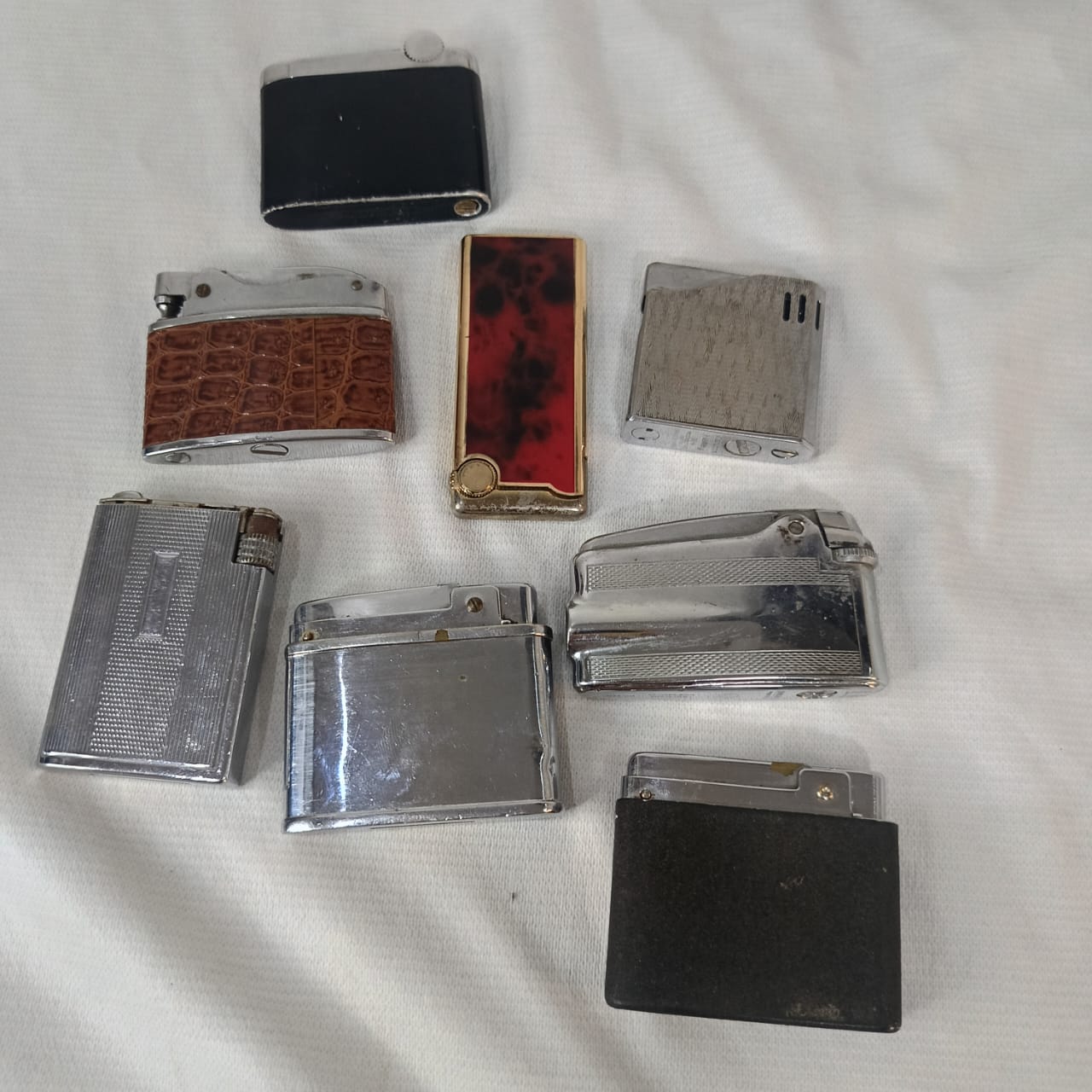 Briquet Dupont en plaqué or vintage original