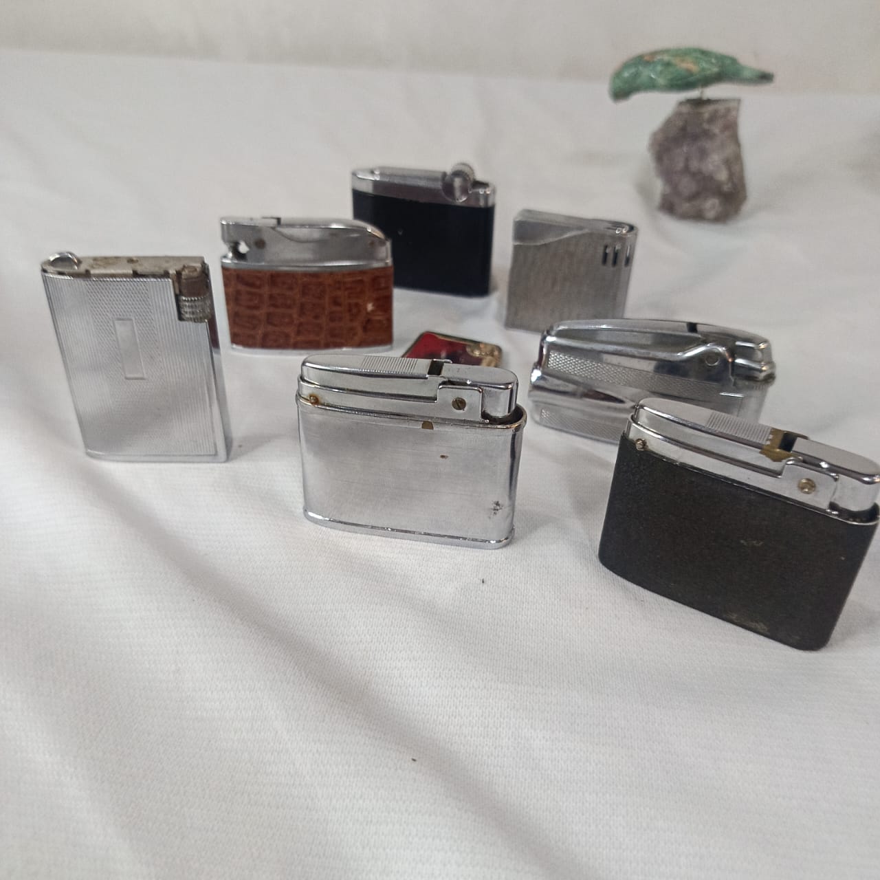 Briquet Dupont en plaqué or vintage original
