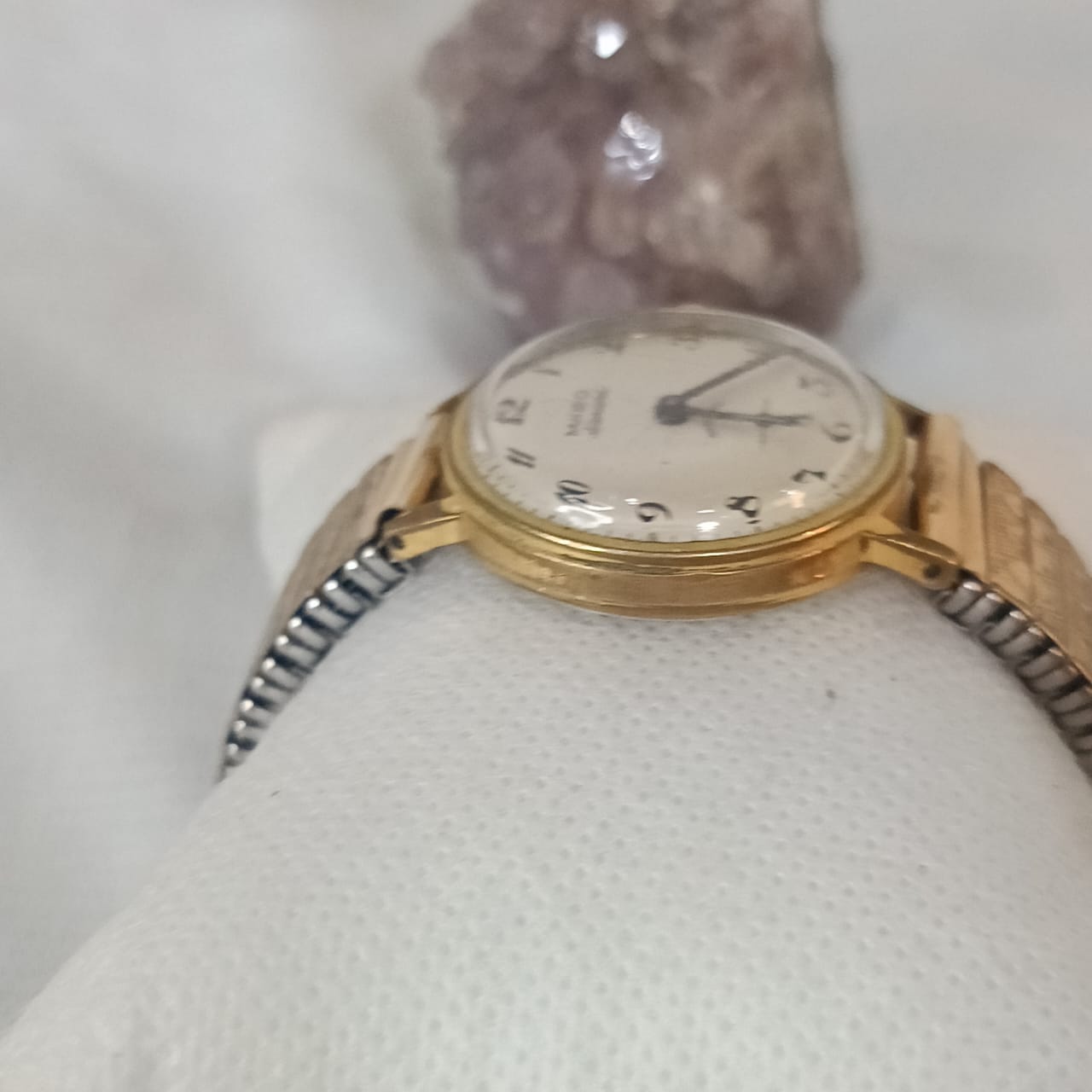 Montre mabo mécanique vintage original en plaqué or 38mm
