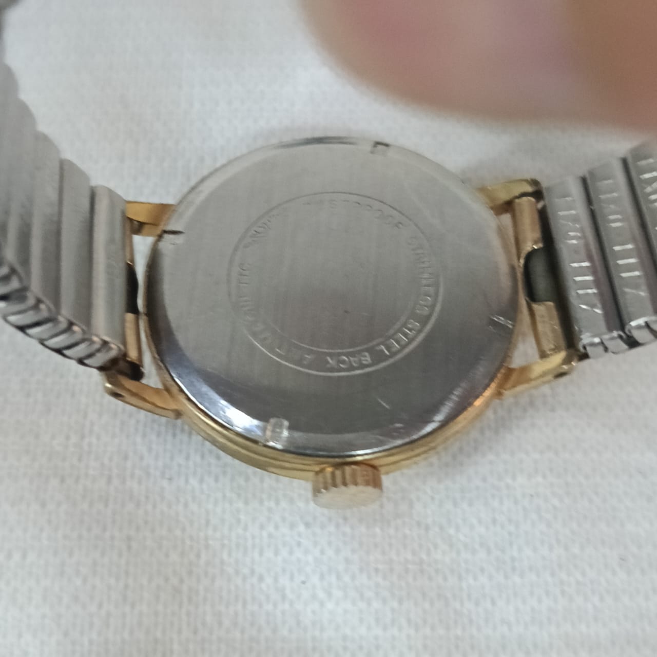 Montre mabo mécanique vintage original en plaqué or 38mm