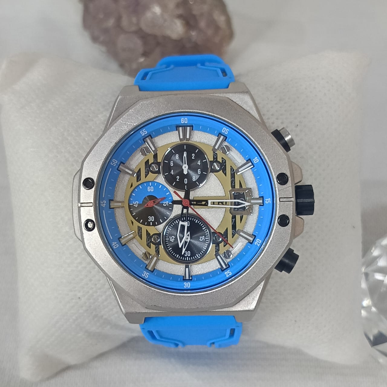 Montre extri chronographe Quartz neuf 40mm